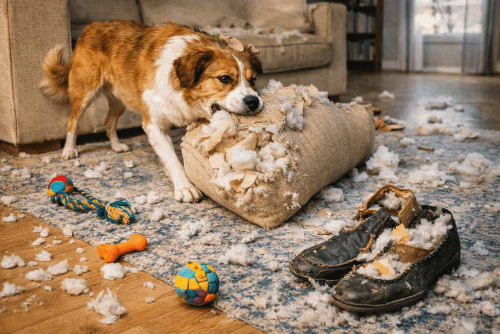 dog-destructive-chewing-furniture-shoes