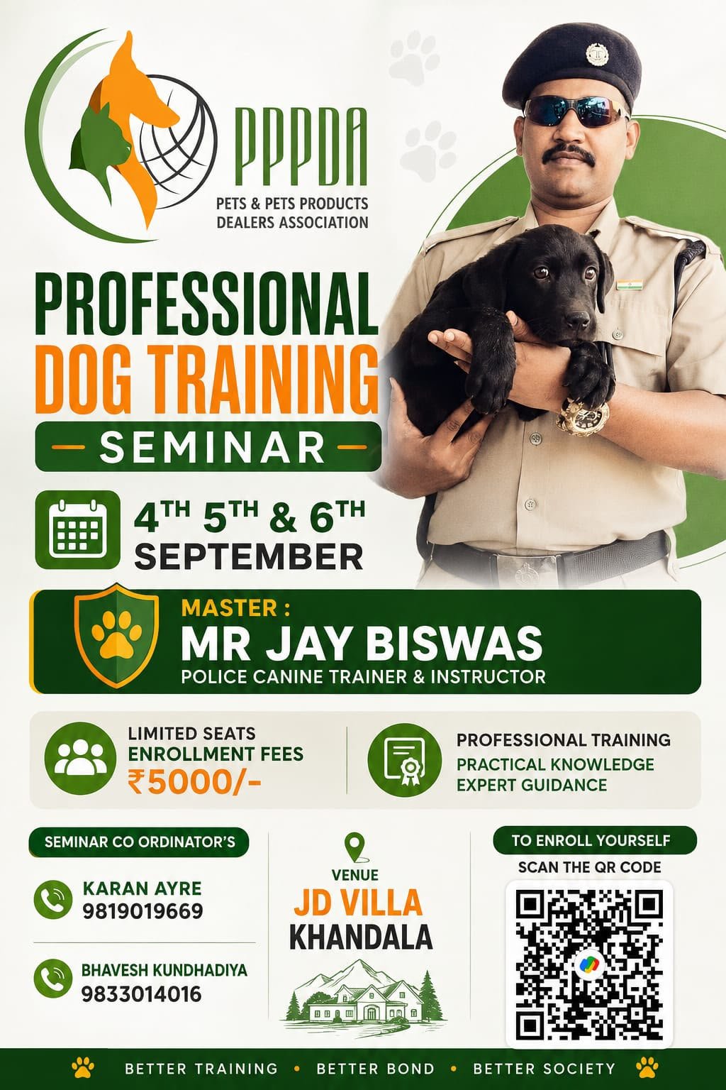 Best Dog Trainer Course in Jamshedpur